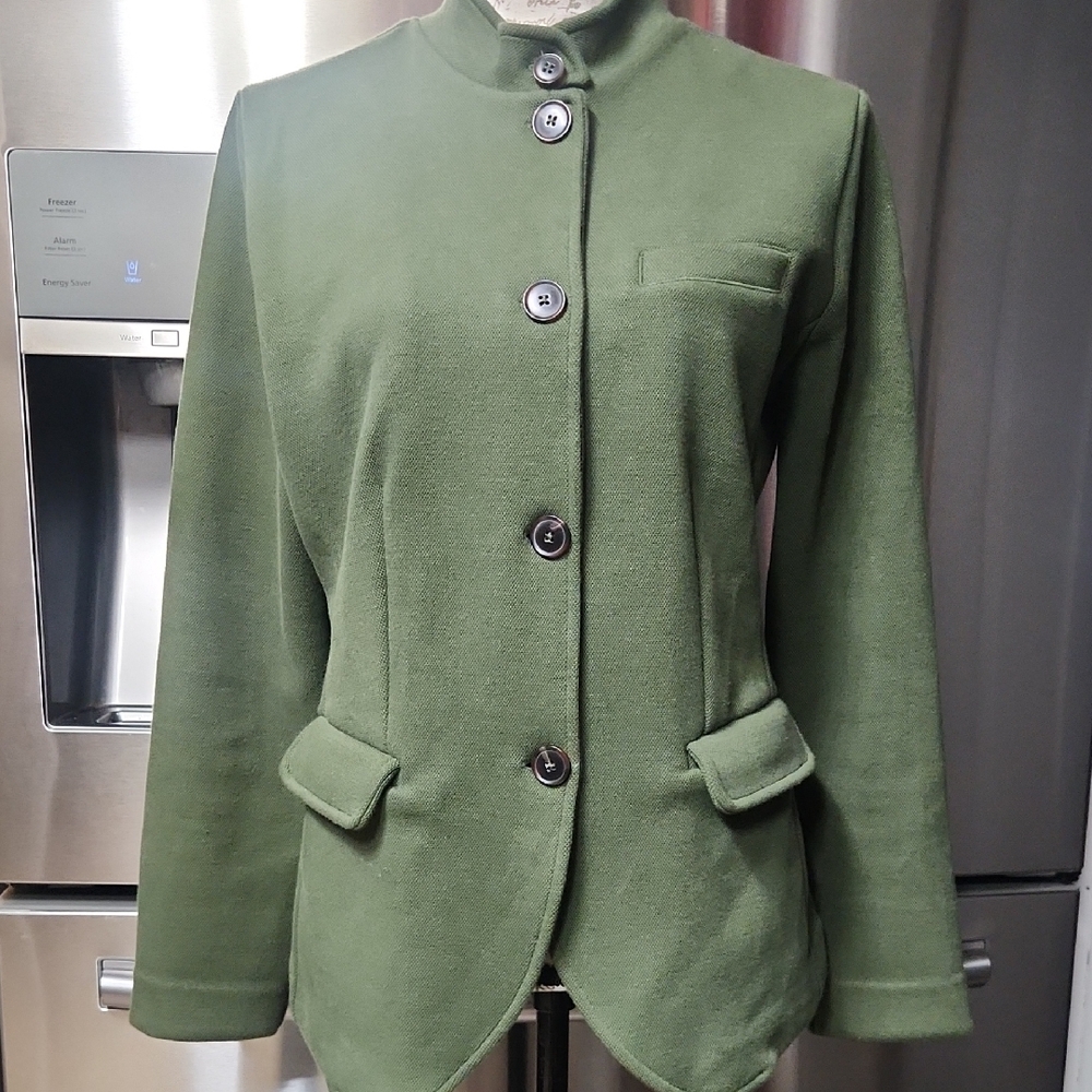 Banana Republic Forest Green Women's Blazer